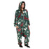 Snuggs Blanket Onesie Green Christmas Deer